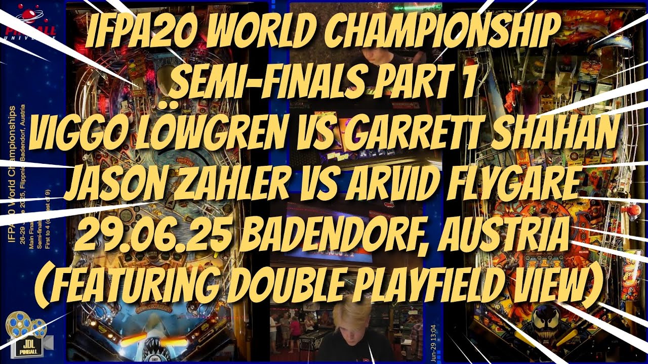IFPA20 Worlds SEMI FINAL (Part 1): 29-Jun-25
