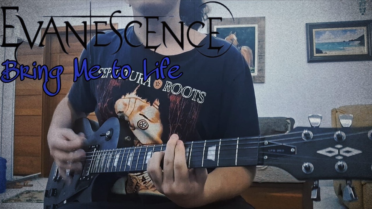 Evanescence - Bring Me To Life Guitar Cover
