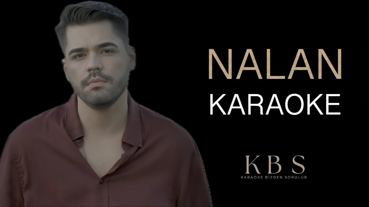 Emir Can İğren - Nalan | (Akustik Gitar Karaoke)