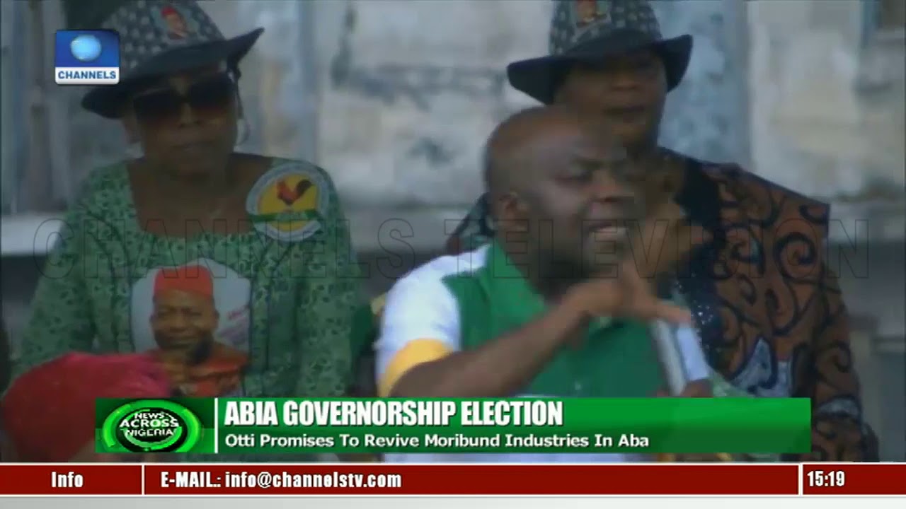 Abia Gov'ship Election: Alex Otti Campaigns In Ikwano, Umuahia North LGAs