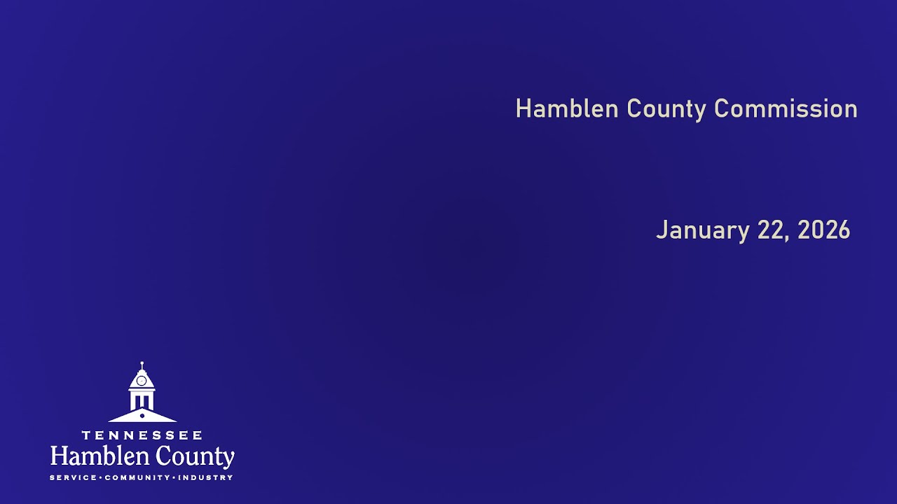 January 22, 2026 County Commission