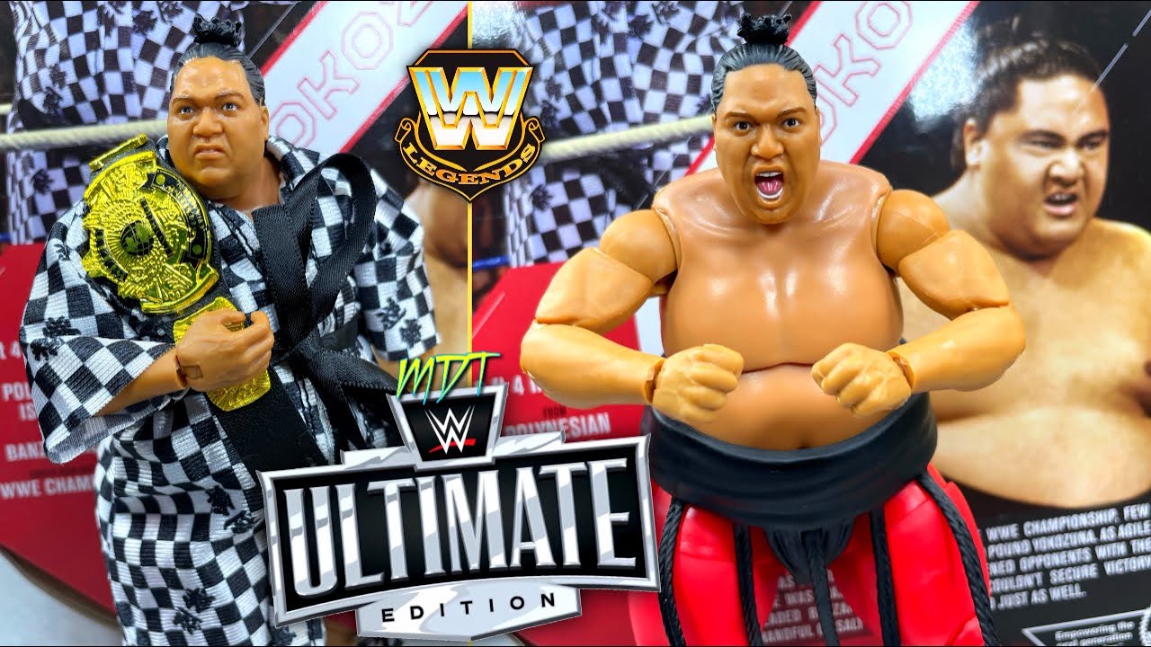 WWE ULTIMATE EDITION YOKOZUNA FIGURE REVIEW!