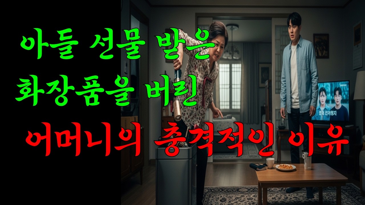 “엄마 생각나서 샀어” 아들 선물 받은 화장품을 버린 어머니의 충격적인 이유