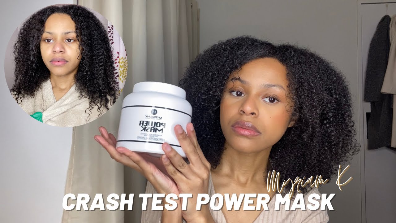 CRASH TEST POWER MASK DE CHEZ MYRIAM K 🧐🤔