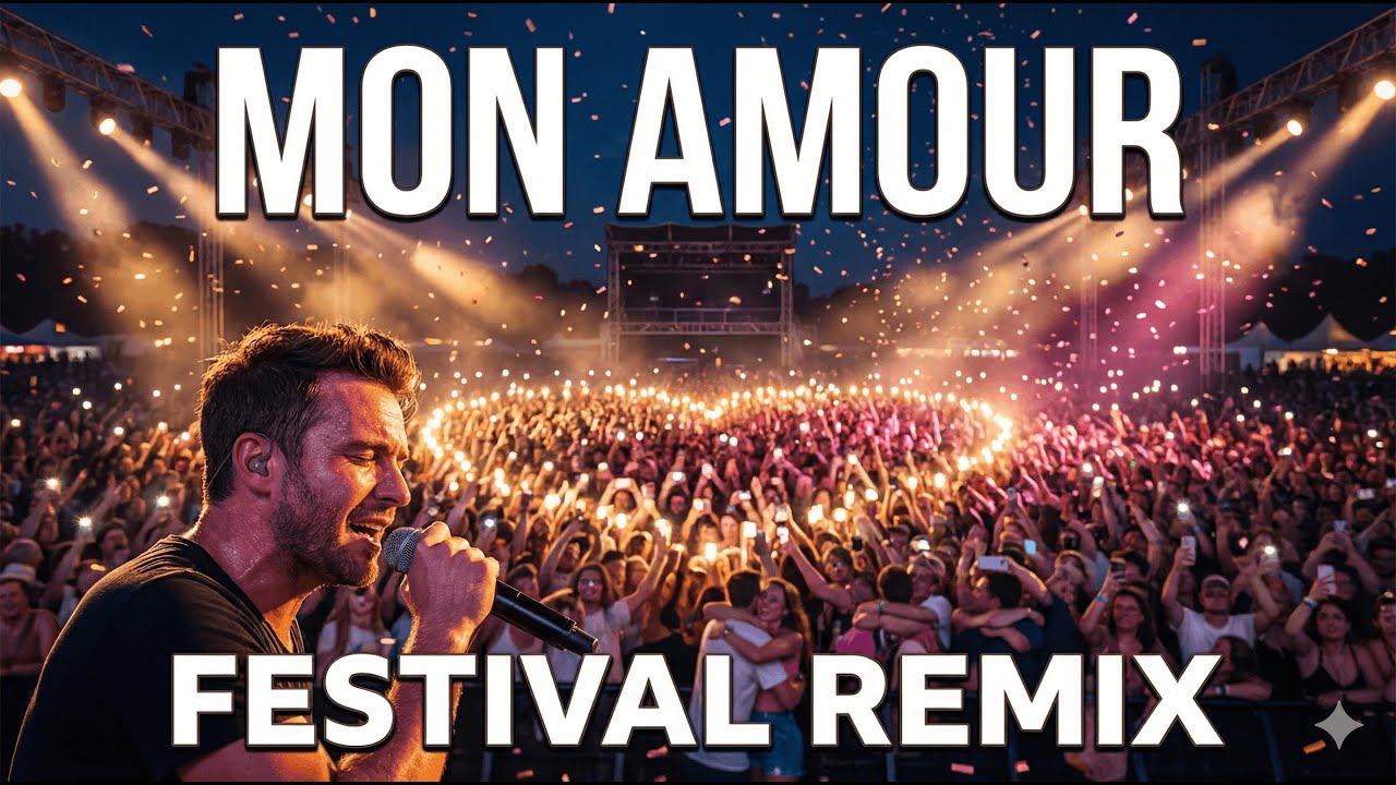 Slimane - Mon Amour (Festival Sensation Remix) | Tomorrowland Style EDM Cover by Albert Hadad
