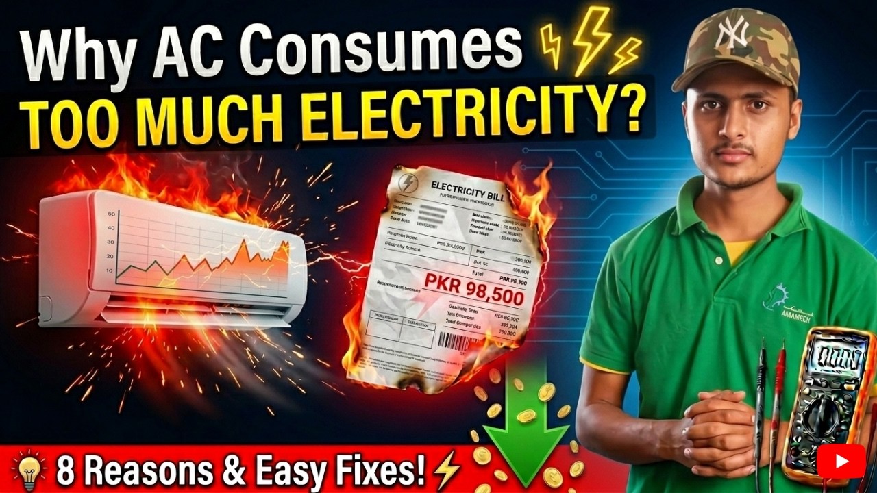 Why AC Consumes Too Much Electricity? 8 Reasons and Easy Fixes!