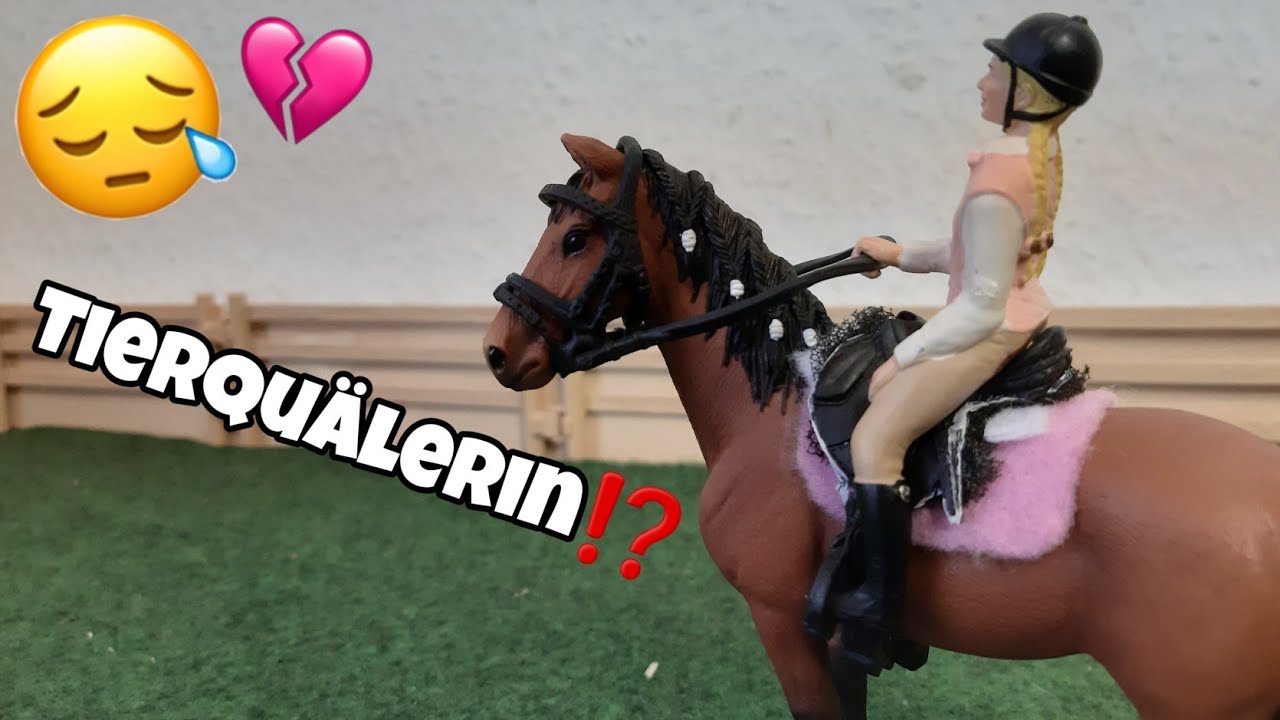 Behandelt die beliebte Reiterin ihr neues Pferd schlecht? ⁉️😰 Teil 1/2 { Schleich }