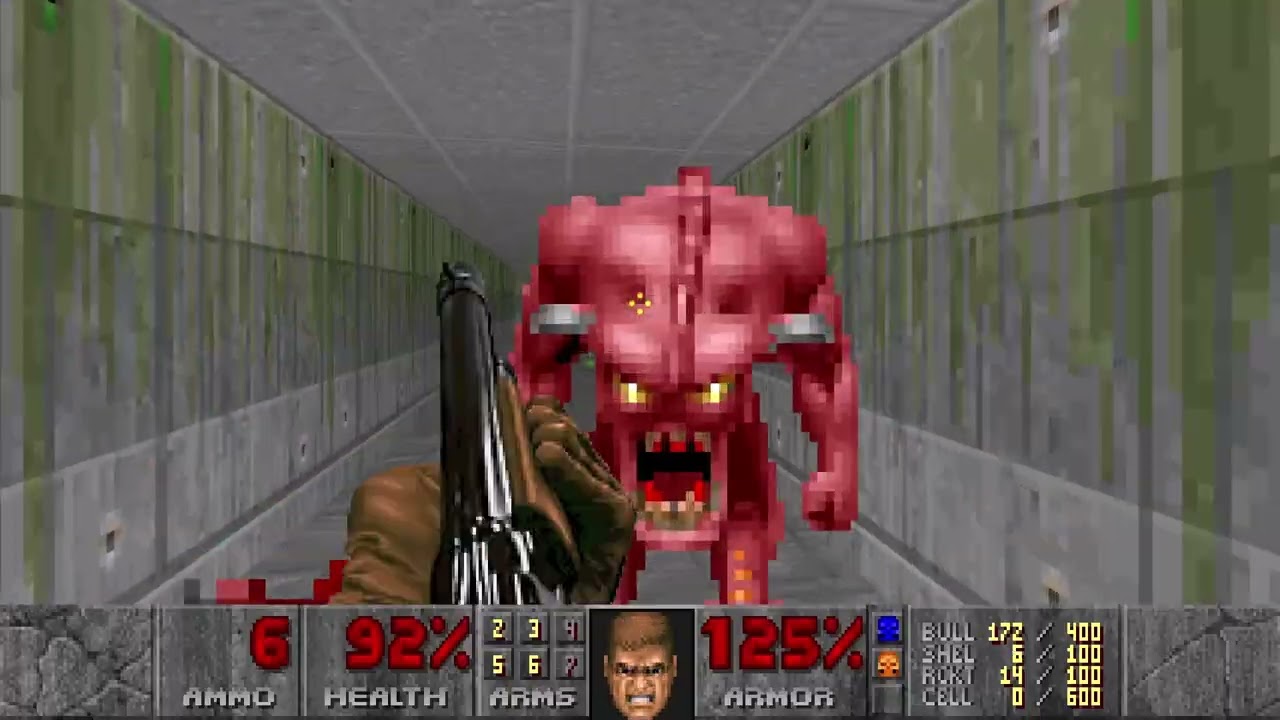 [DOOM] E2M6 Halls of the Damned (NO COMMENTARY)
