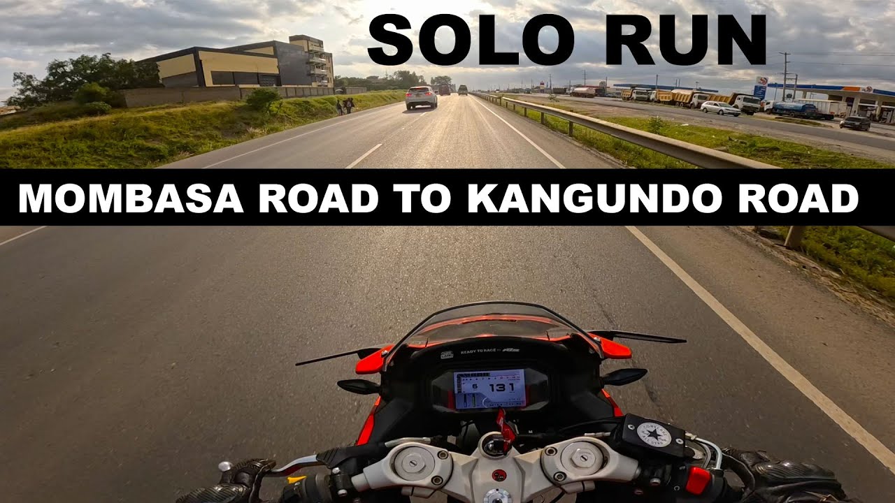 Riding from Whistling Moran to Kangundo Road