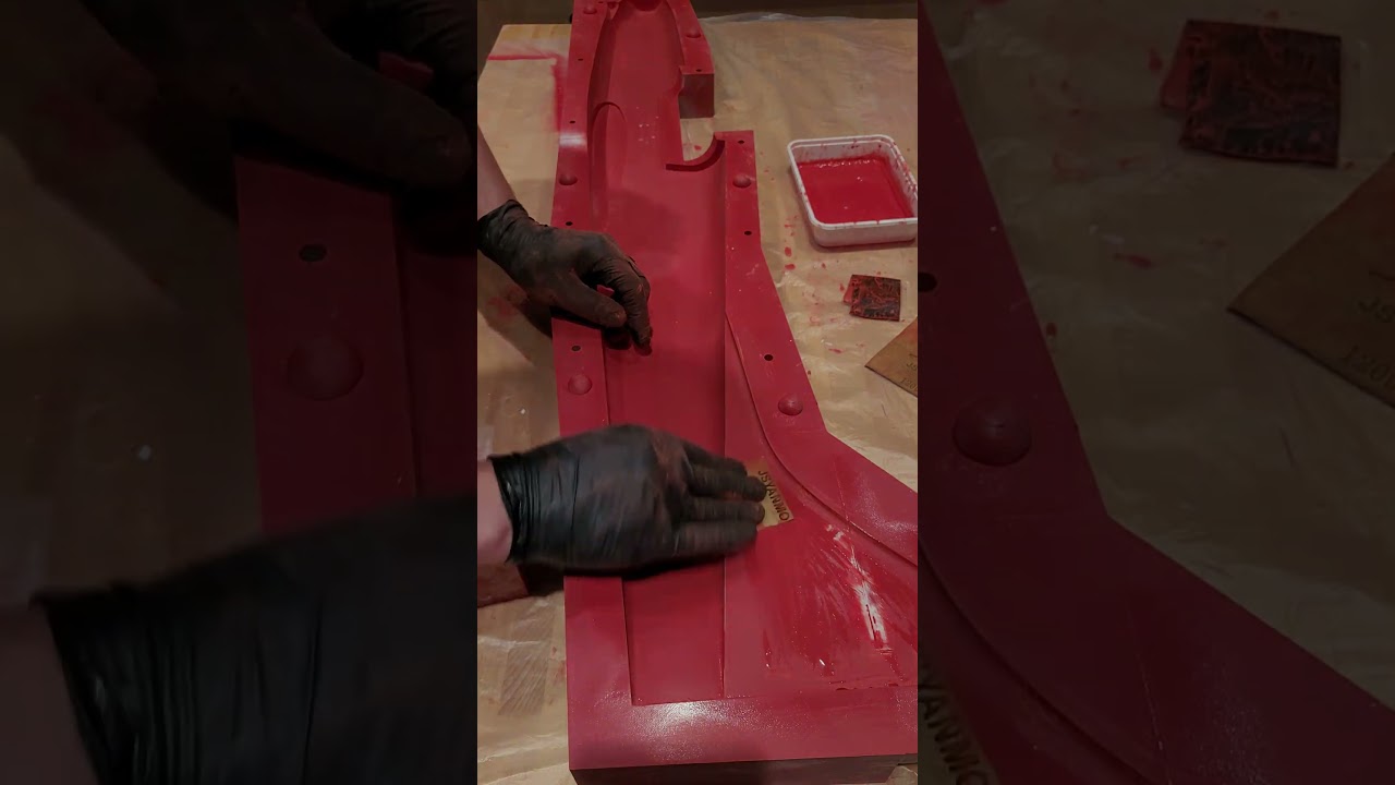Making a 3d printed mould #3dprinting #rcplane #mouldmaking