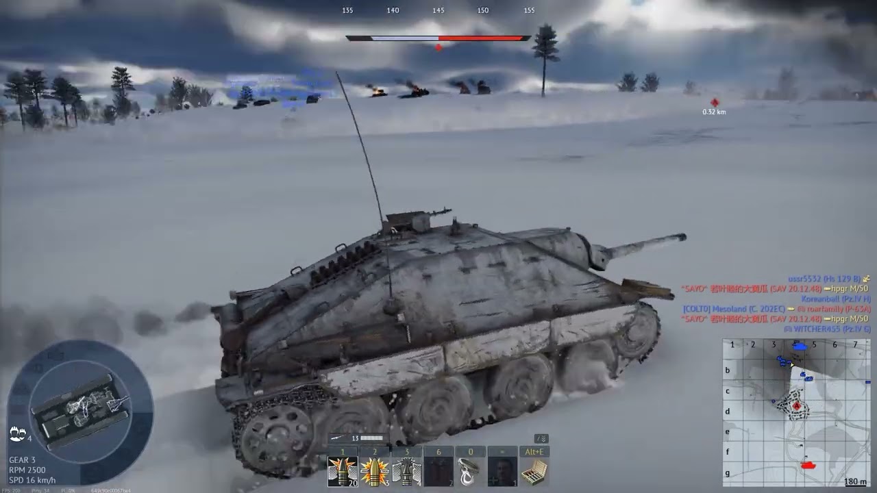 War Thunder 2026 03 14   Daily task #1  Firepower. Please like, comment and subscribe.