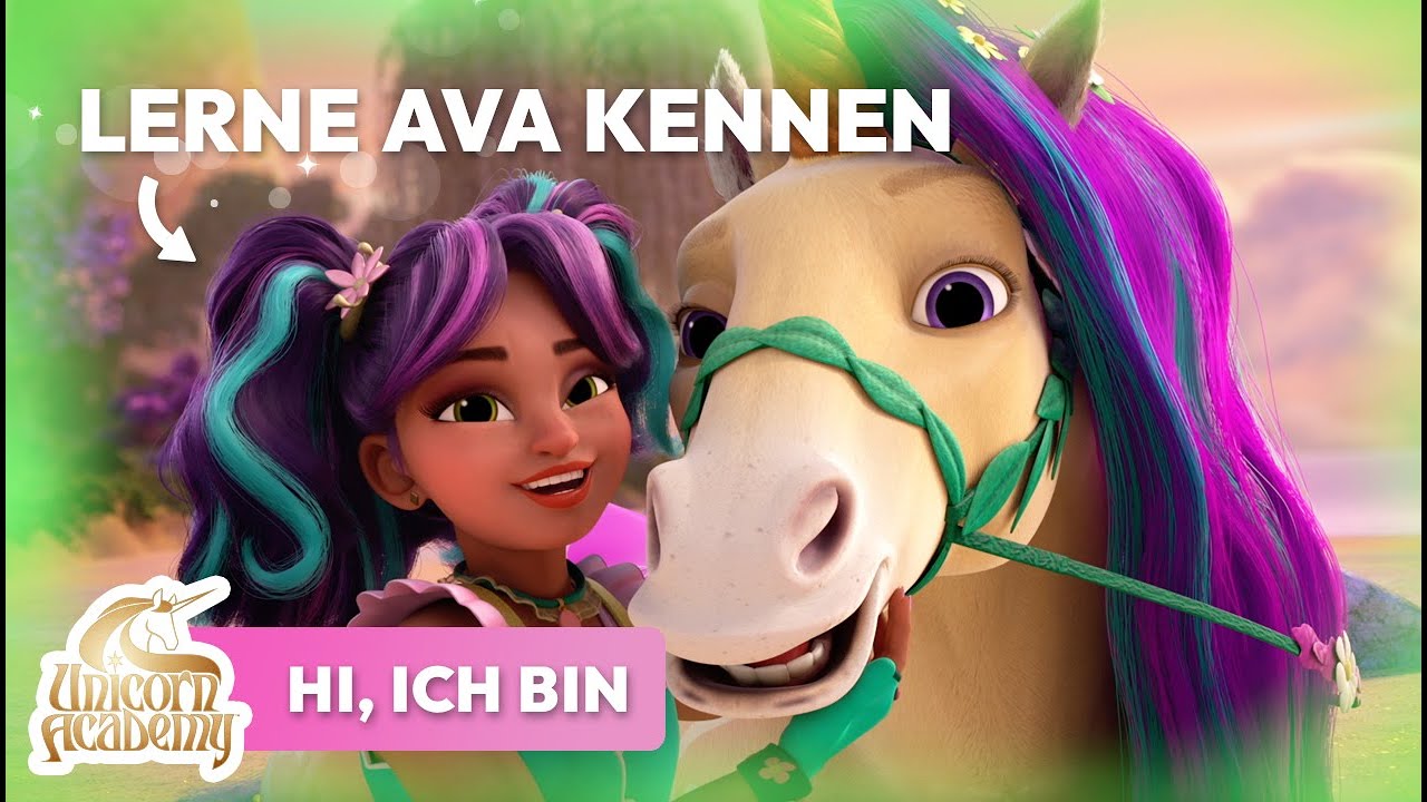 AVA & LEAF 💜 | Unicorn Academy Lerne die Reiter kennen | Cartoons f&uuml;r Kinder
