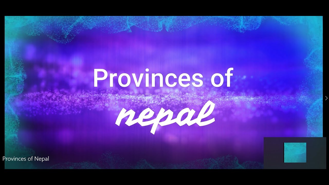 Provinces of Nepal