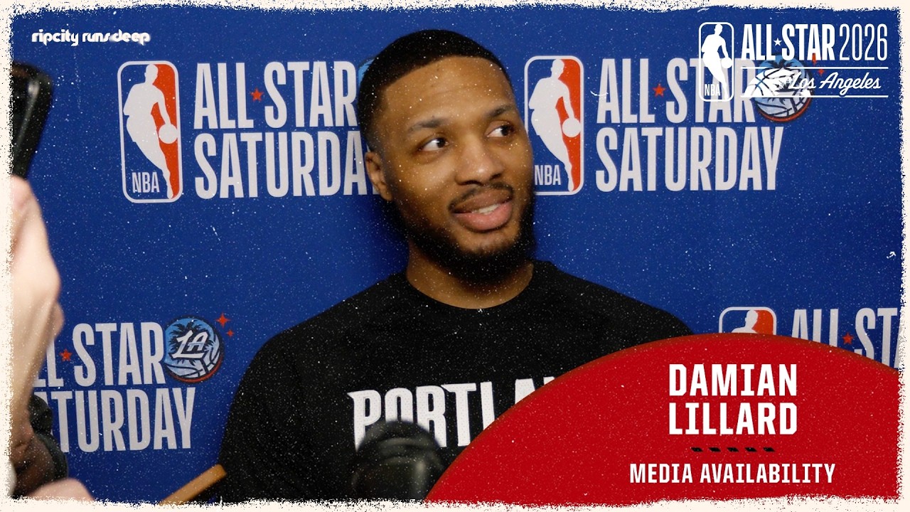 Damian Lillard Media Availability | All-Star Weekend | Portland Trail Blazers | February 14, 2026
