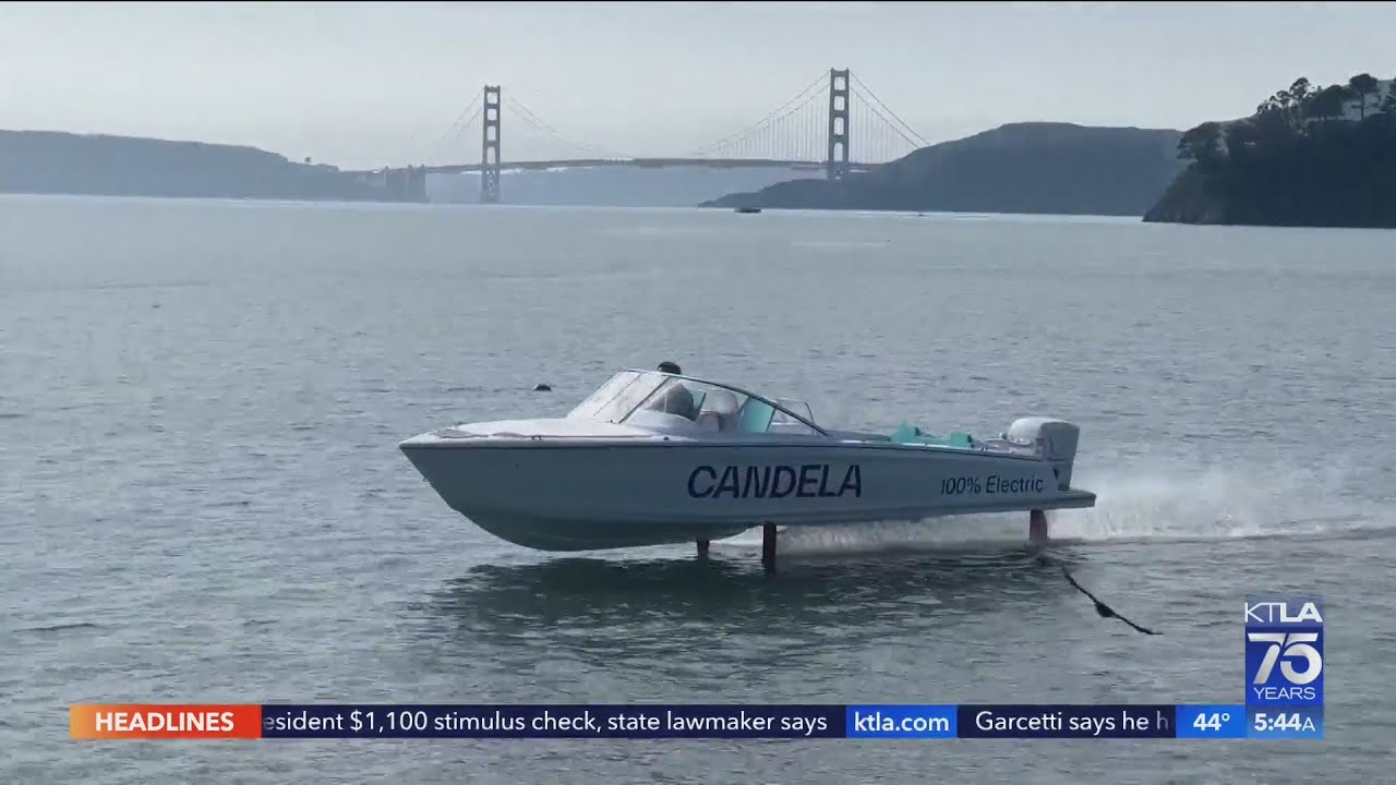 Flying Electric Boat - Rich on Tech
