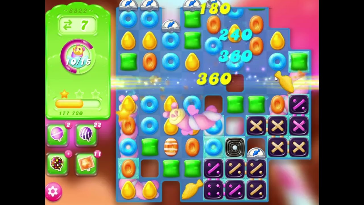 candy crush jelly saga level 8822