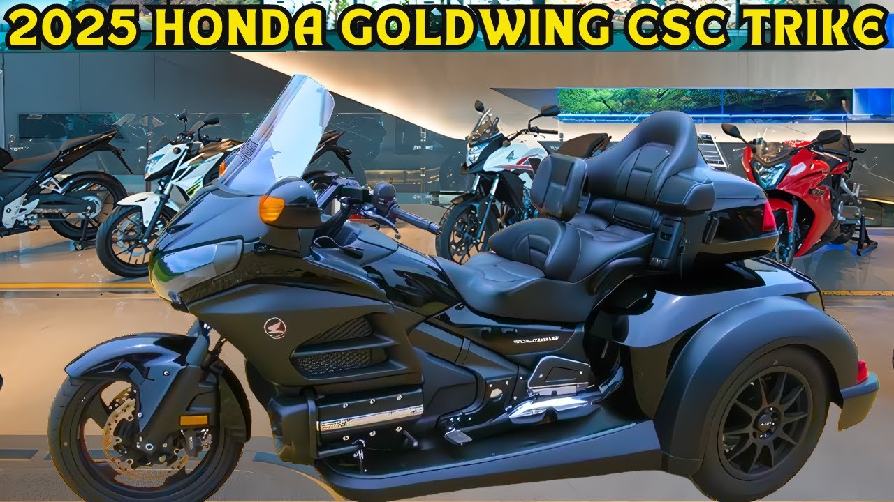 2025 New Honda Goldwing CSC Trike Has Been Announced A Perfect Blend of Luxury and Stability