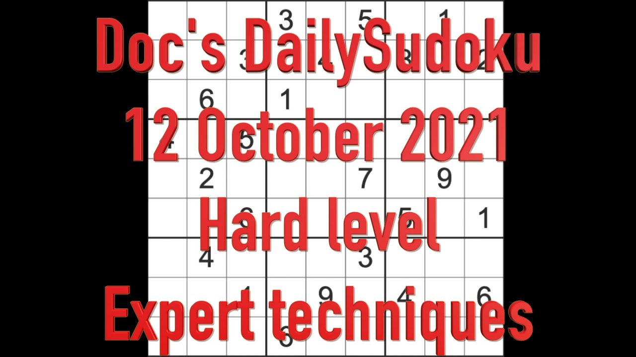 Sudoku techniques &ndash; Expert level puzzle links and simple coloring for this game explained