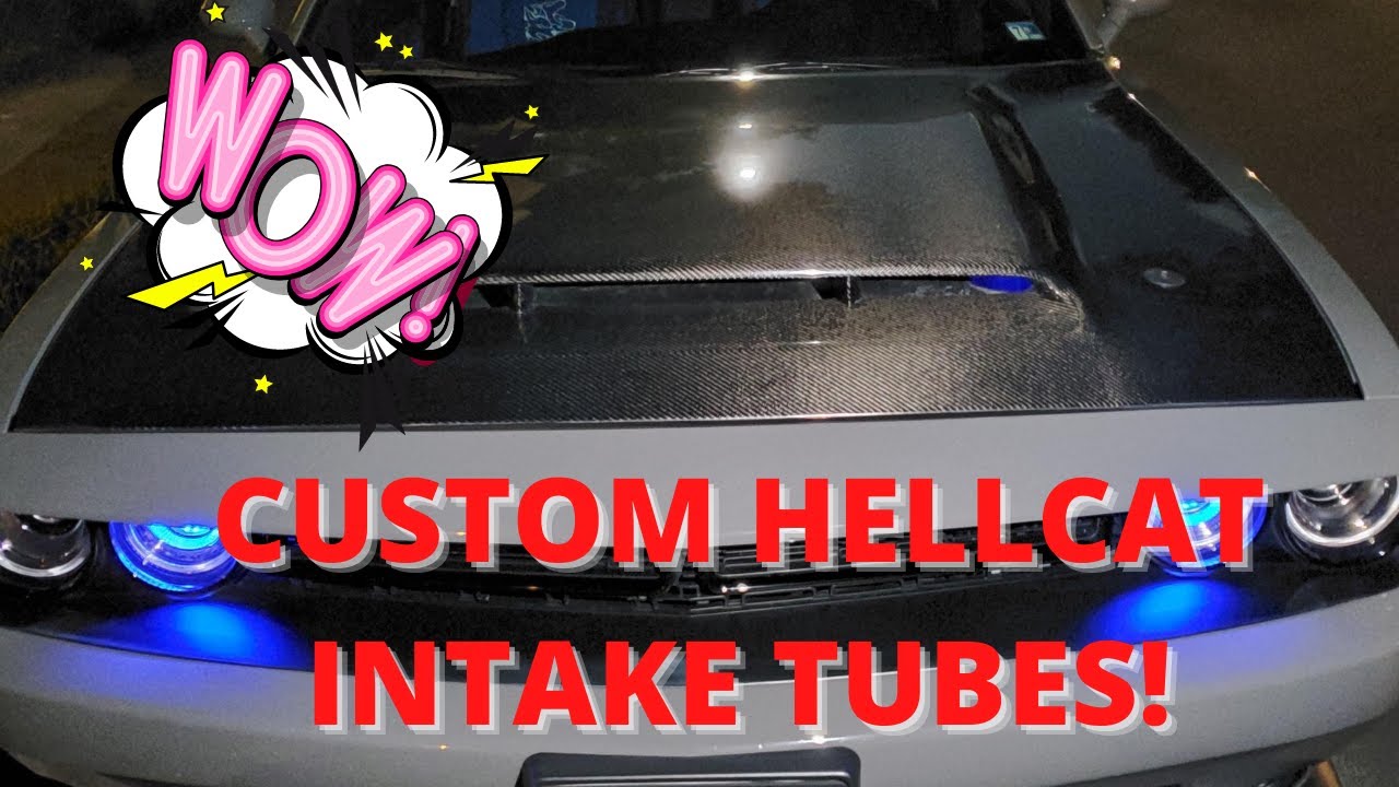 CUSTOM HELLCAT INTAKE TUBE INSTALL + UNBOXING (EVL BEE DESIGNS)