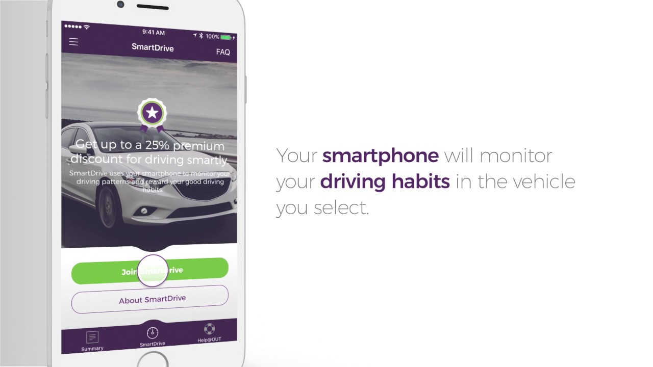OUTsurance App tutorial - SmartDrive