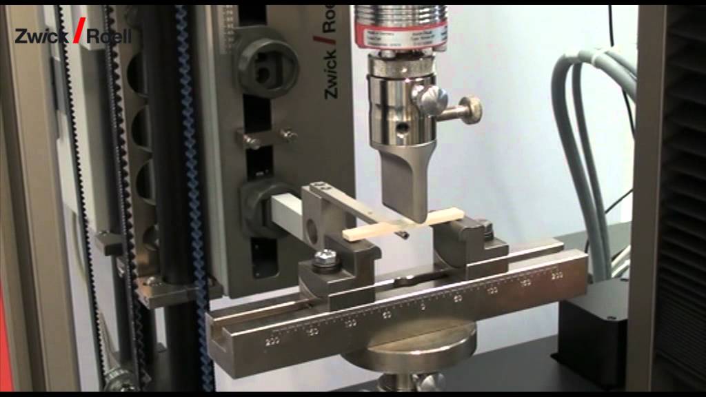 3-point flexture tests on plastics - 3-Punkt Biegeversuch an Kunststoffen