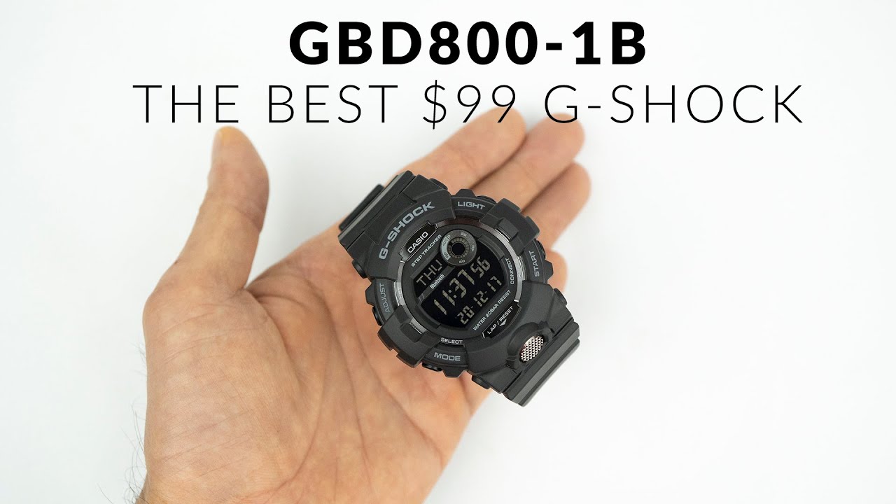 THE BEST $99 G-SHOCK - CASIO G-SQUAD GBD-800-1B