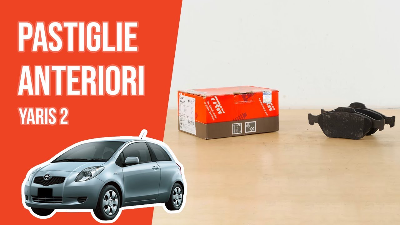 Cambio pastiglie anteriori Yaris 2 🚗