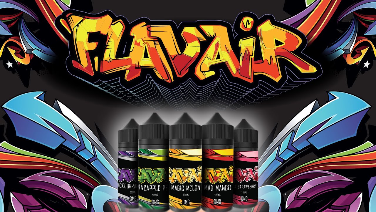 SOME SUPER SICK SAUCE! | Flavair E-Liquid Review (Full Range)