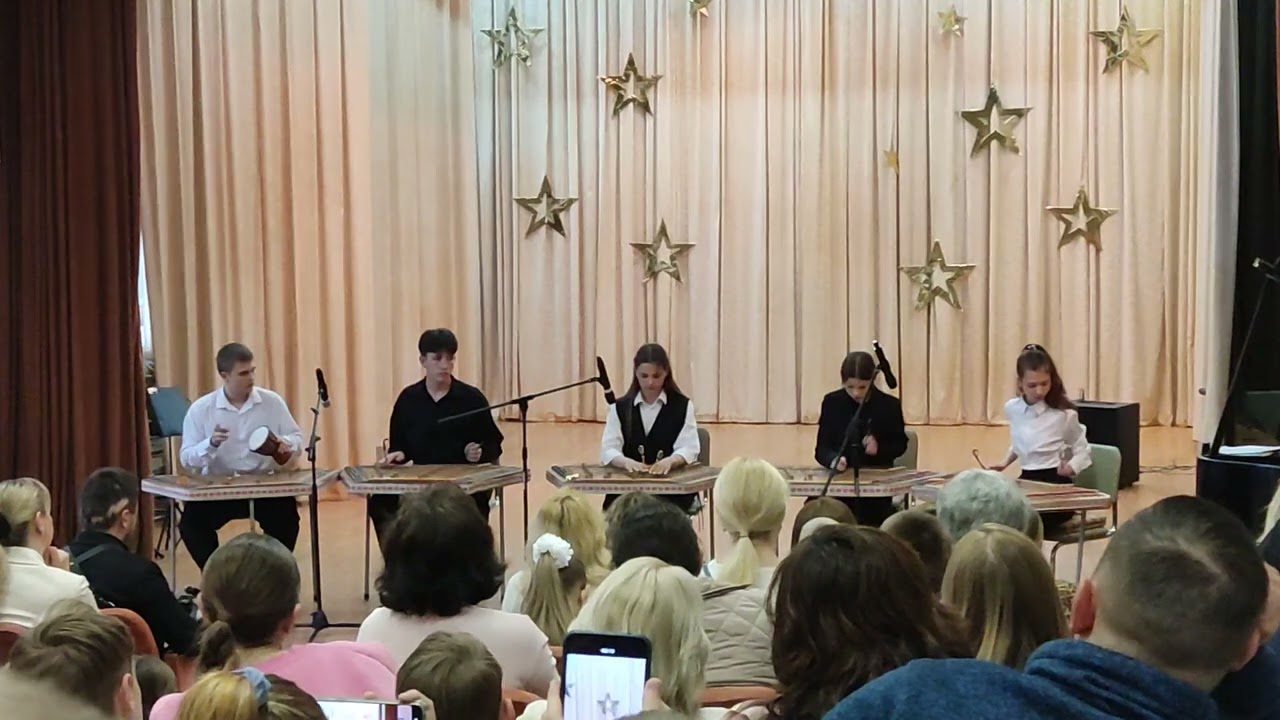 9а , гимназия 3, Брест, цимбалисты.
