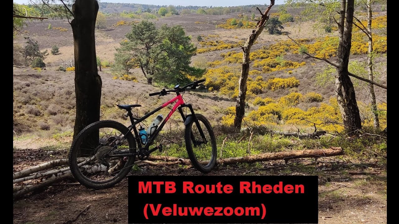 Veluwezoom MTB route Rheden (met de rode lusjes)