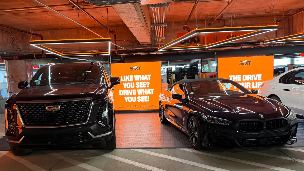 Прокат автомобилей SixT в аэропорту Орландо (MCO), выбор автомобилей напрокат в терминале C.