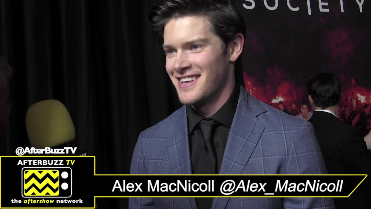 Alex MacNicoll | The Society Premiere | Red Carpet