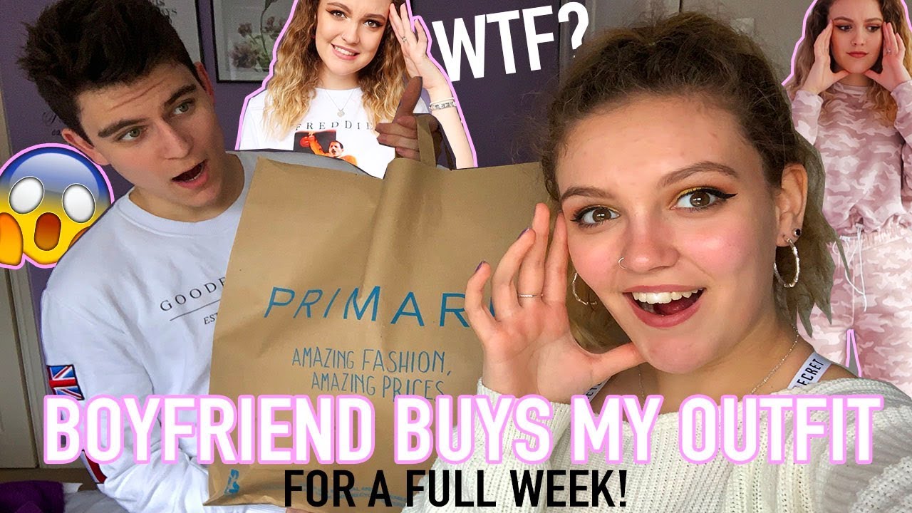 My BOYFRIEND bought my PRIMARK OUTFIT EVERYDAY FOR A WEEK! *this was a mistakeee*😰
