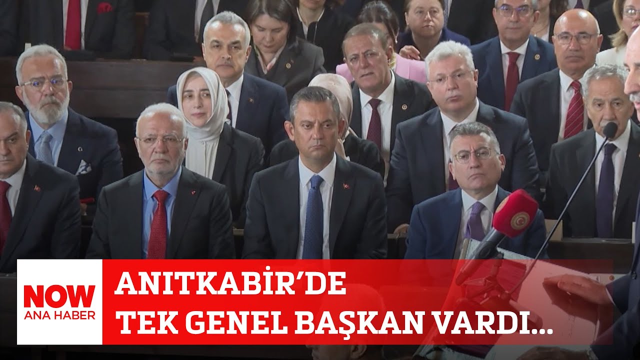 Anıtkabir’de tek genel başkan vardı... 23 Nisan 2024 Selçuk Tepeli ile NOW Ana Haber