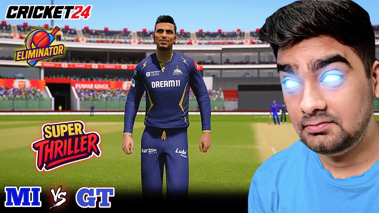 Eliminator MI Vs GT IPL 2025 Thriller (Hardest Mode)