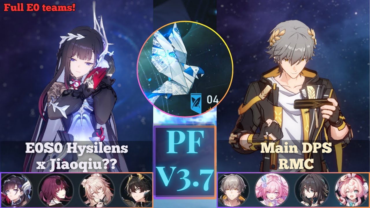 E0S0 Hysilens x Jiaoqiu & E0S0 Cyrene x RMC | New Pure Fiction 4 | 3 stars | HSR v3.7