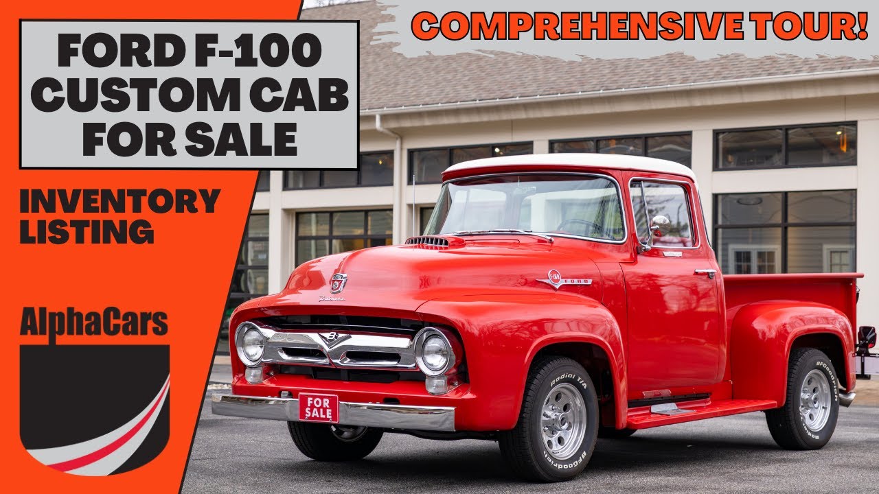 Show-Quality Restoration! 1956 Ford F-100 Custom Cab Overview