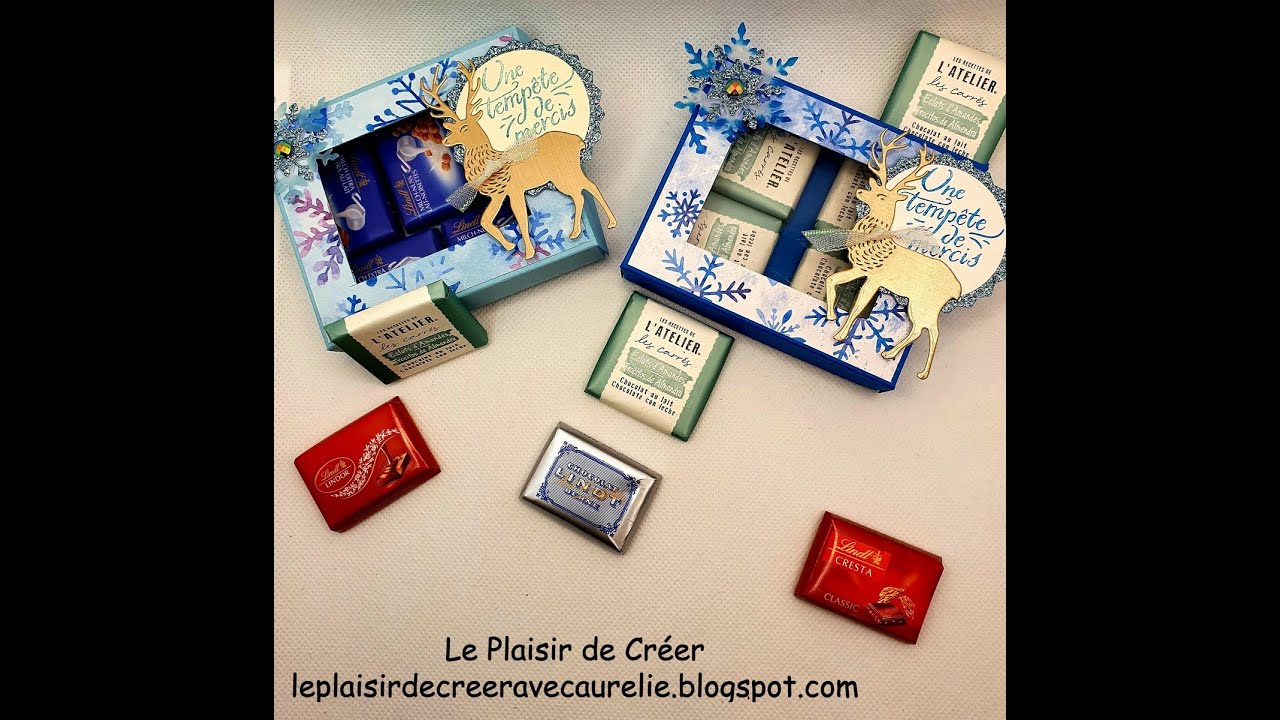Ecrin à chocolats pour les Fêtes [Tuto-Vidéo]