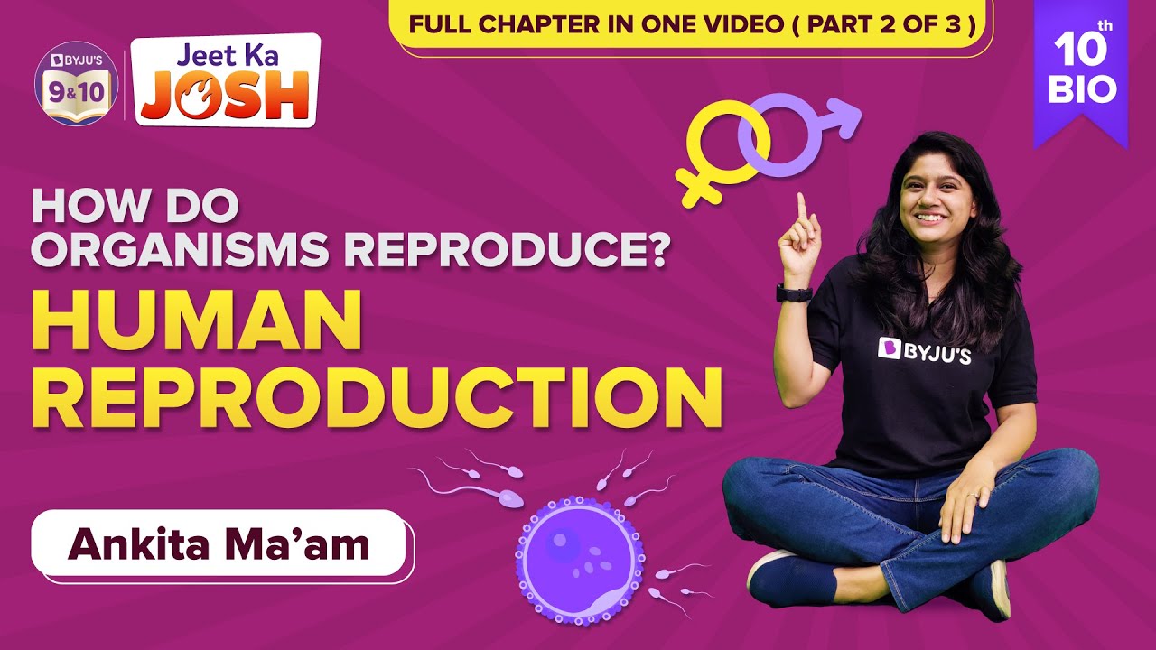 Human reproduction in One-shot | How do Organisms Reproduce Class 10 Science (Pt 2 of 3) |CBSE Board