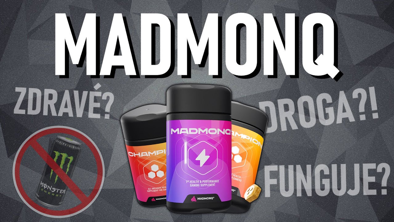 Co je MADMONQ? Je lepší než energiťák? | Unboxing a povídání