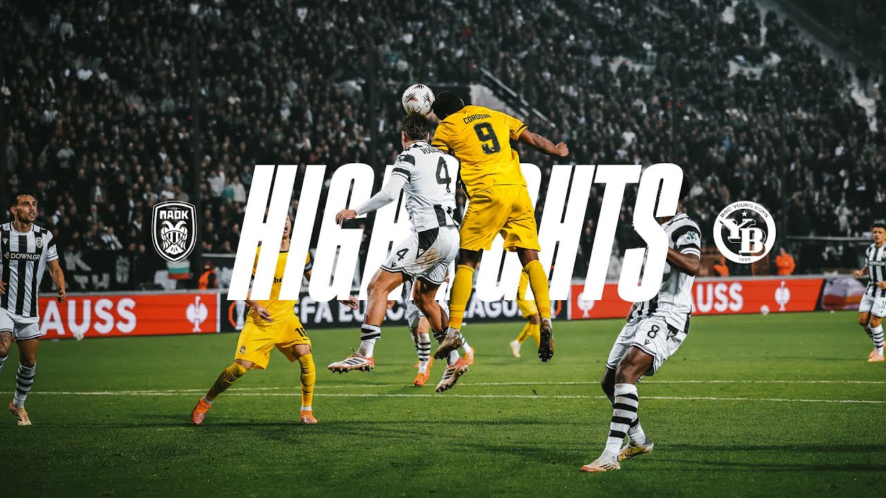 UEFA Europa League: PAOK - YB (4:0), 06.11.2025 | YB international