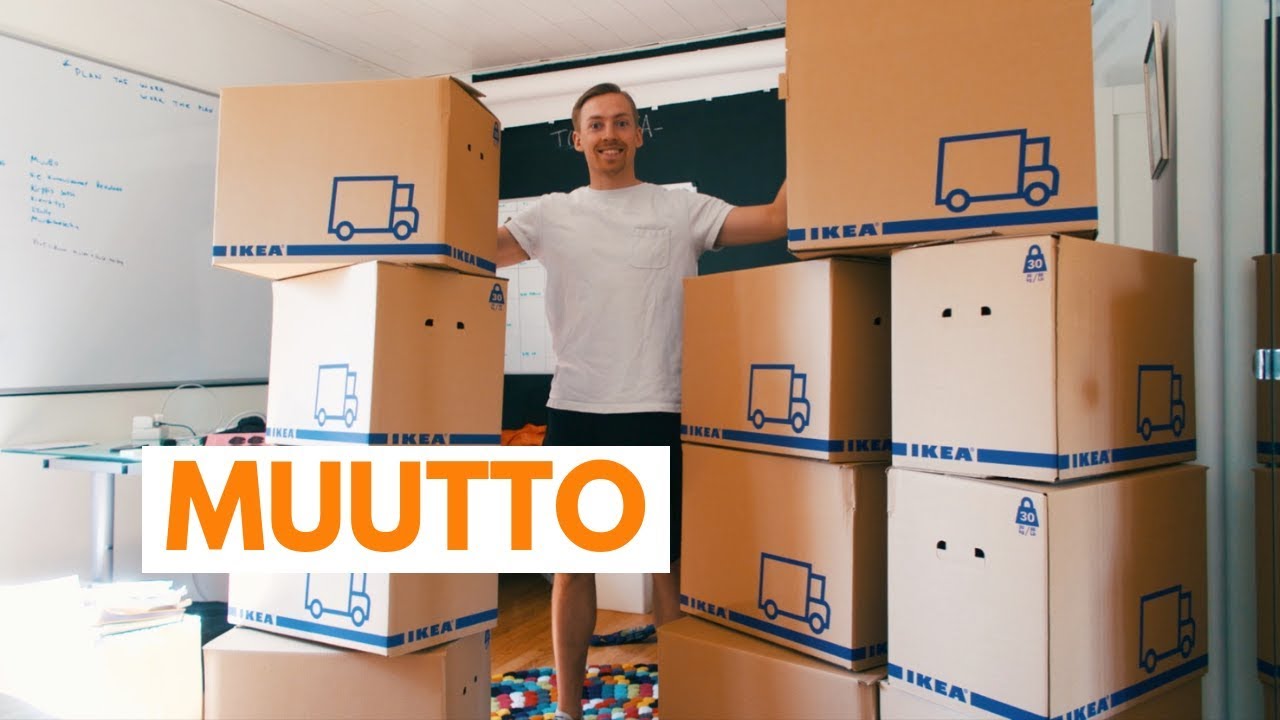 Muutto checklist - 10 asiaa jotka pit&auml;&auml; muistaa