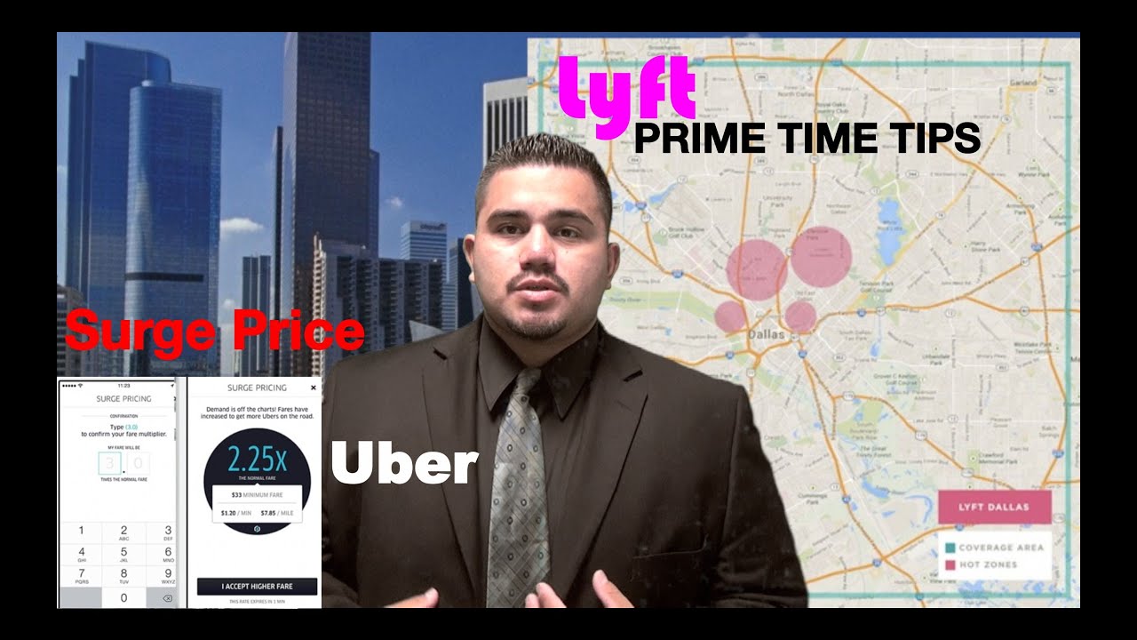 Uber vs Lyft | Detailed Surge Pricing | Primetime tips - Explained