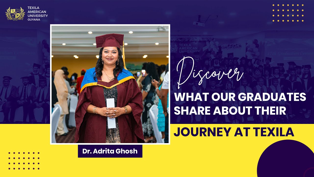 🎓 Dr. Adrita Ghosh (India) | MD Graduation & Clinical Training at Texila American University