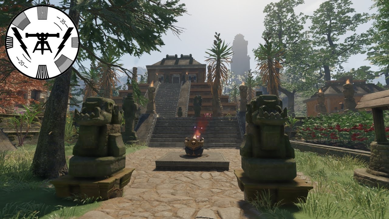 Enshrouded Mayan Town Build:  U Kaajil Ts'oon