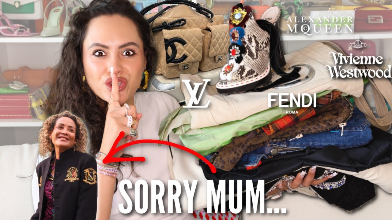 Luxury items I STOLE from my Mum’s closet (Bags, Clothing & More!)