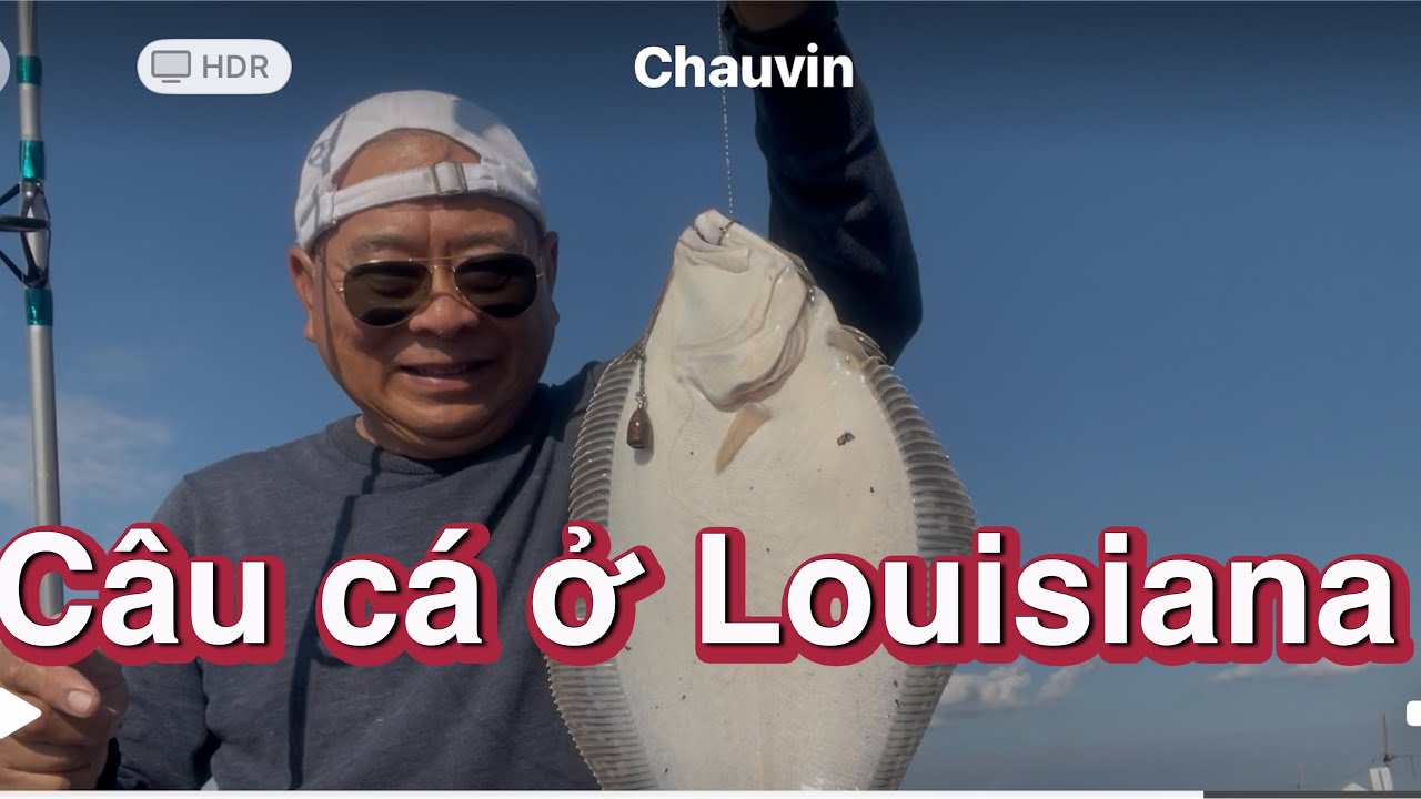 Câu cá bắt cua tại Louisiana