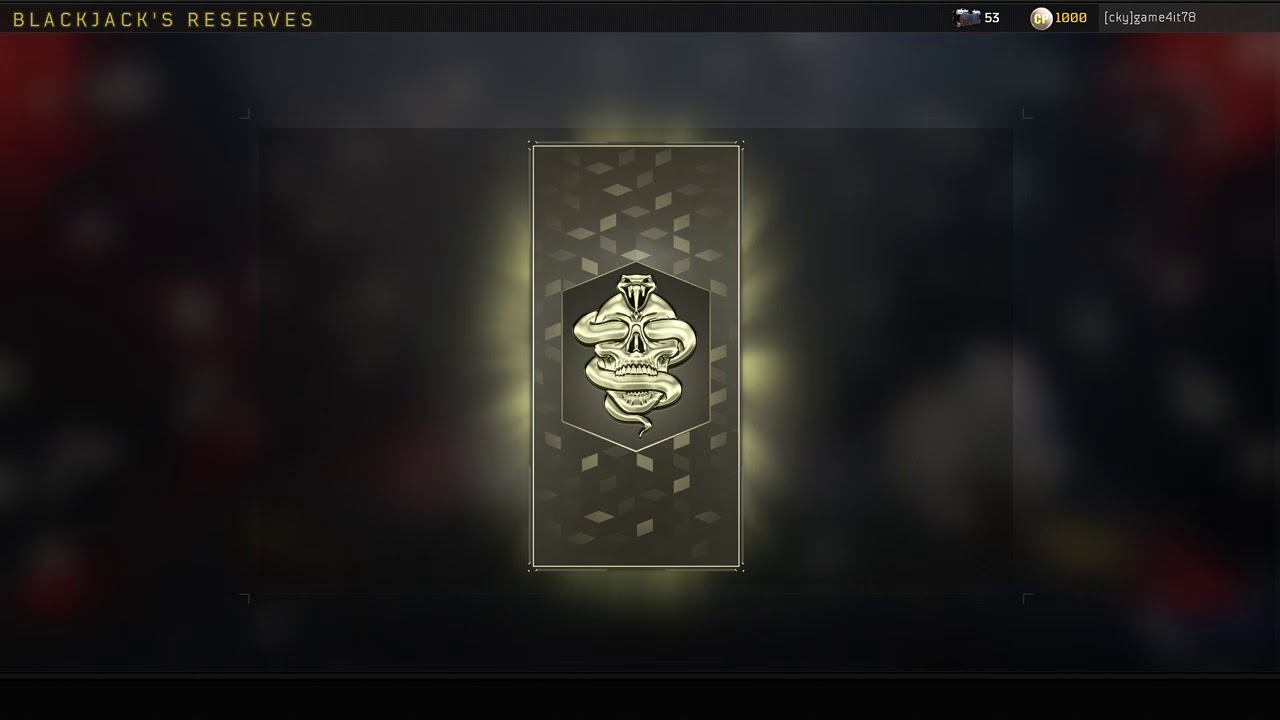 Opening 100 Reserve Cases In Black Ops 4