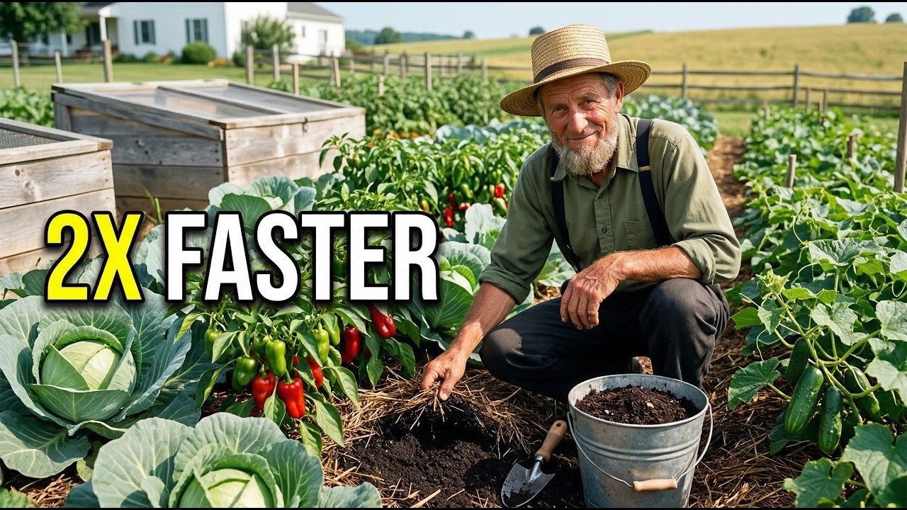 How the Amish Make Vegetables Grow Twice as Fast Without Chemicals