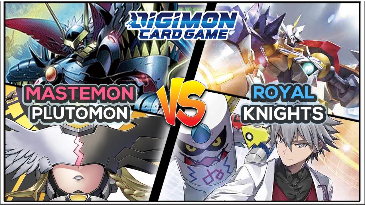 Mastemon ft. Plutomon vs Royal Knights &bull; BT23 Gameplay | DCGO | Digimon TCG